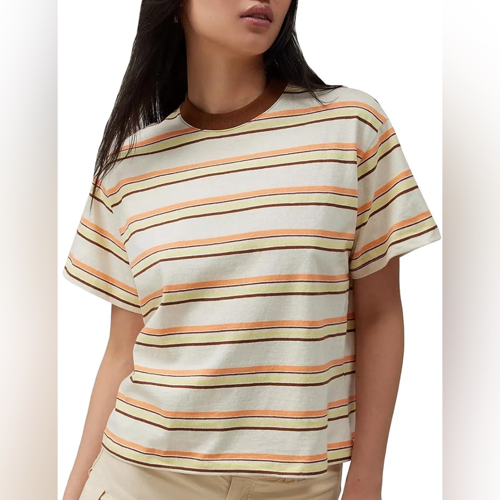 BDG Multicolor Striped Tee
